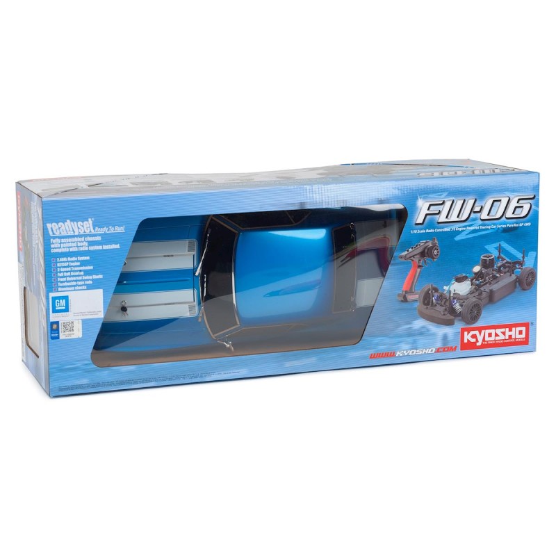 Kyosho FW06 GP 1969 Camaro Z/28 ReadySet (Blue) 1/10 Nitro Touring